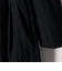 《予約》SHIPS any:〈手洗い可能〉ジャカード ウエスト タック ノーカラー ワンピース［NAVY BLUE］