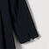 《予約》SHIPS any:〈手洗い可能〉ジャカード ウエスト タック ノーカラー ワンピース［NAVY BLUE］