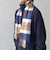 SHIPS any: ウール/カシミヤ チェック マフラー