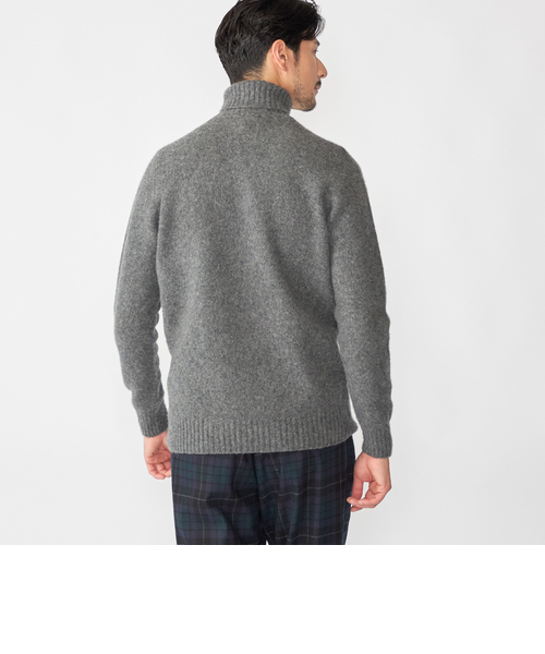 Drumohr: ウール シャギードッグ タートルネック ニット｜シップスの