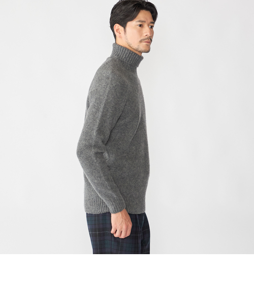 Drumohr: ウール シャギードッグ タートルネック ニット｜シップスの