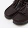 CLARKS: WALLABEE PURPLE GRAPE LEATHER