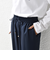 《一部追加予約》〈手洗い可能〉サテン ドロスト パンツ