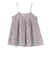 《予約》〈手洗い可能〉前後 2WAY レース キャミソール