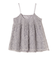 《予約》〈手洗い可能〉前後 2WAY レース キャミソール