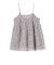 《予約》〈手洗い可能〉前後 2WAY レース キャミソール