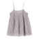 《予約》〈手洗い可能〉前後 2WAY レース キャミソール
