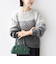 《予約》【WEB限定】〈手洗い可能〉モヘヤ混 グラデーション ニット プルオーバー