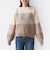 《予約》【WEB限定】〈手洗い可能〉モヘヤ混 グラデーション ニット プルオーバー