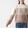 《予約》【WEB限定】〈手洗い可能〉モヘヤ混 グラデーション ニット プルオーバー