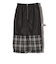 《予約》SHIPS Colors:起毛 チェック タイトスカート◆