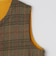 ORIGINAL MADRAS TRADING COMPANY: REVERSIBLE FLECKED WEAVE VEST