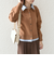 《追加予約》SHIPS Colors:シャツ レイヤードライク カーディガン◆