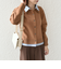 《追加予約》SHIPS Colors:シャツ レイヤードライク カーディガン◆