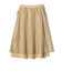 SHIPS Colors:〈手洗い可能〉フェイクスエード（ポリエステル）フレアスカート