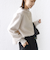 《予約》【WEB限定】〈手洗い可能〉バルフィー ロング シャギー ボトルネック プルオーバー