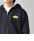 【WEB限定】SHIPS any: ワンポイント ロゴ 裏起毛 スウェット ジップ パーカー◆