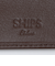 SHIPS Colors: レザー BI-FOLD ウォレット (二つ折り 財布)