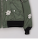 NOMARHYTHM TEXTILE: FLOWER EMBROIDERY FLIGHT JACKET