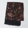 Holliday＆Brown: ウール フラワー プリント ストール