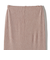SHIPS Colors:〈手洗い可能〉ポリエステル ベロア プリーツ タイトスカート