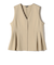 SHIPS Colors:〈手洗い可能〉ウールライク ペプラムベスト 2（セットアップ対応可能）◇