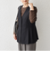SHIPS Colors:〈手洗い可能〉ウールライク ペプラムベスト 2（セットアップ対応可能）◇