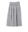 《予約》〈手洗い可能〉サテン プリーツ ティアード スカート