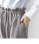 〈洗濯機可能〉TUMUGITO(R) コーデュロイ ドロスト パンツ 2