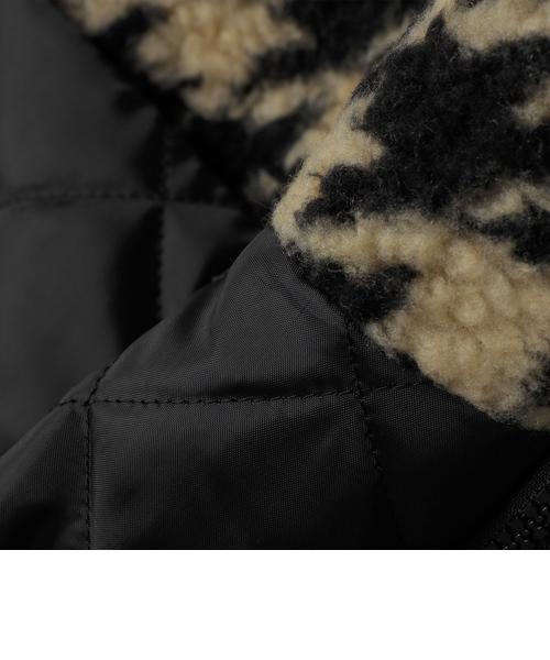 FARFIELD ORIGINAL: フリース コンビ キルティングコート｜シップスの