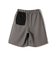 〈洗濯機可能〉ドロスト タック ハーフ パンツ