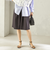 〈洗濯機可能〉ドロスト タック ハーフ パンツ
