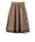 SHIPS Colors:〈手洗い可能〉レオパード ジャカード タック スカート