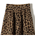 SHIPS Colors:〈手洗い可能〉レオパード ジャカード タック スカート