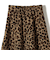 SHIPS Colors:〈手洗い可能〉レオパード ジャカード タック スカート