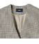 《予約》トライスピン 杢 ツイード カラーレス ジャケット（セレモニー対応可）