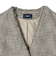 《予約》トライスピン 杢 ツイード カラーレス ジレ（セレモニー対応可）