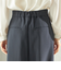 《予約》〈手洗い可能〉ダブル クロス セミ ワイド パンツ（セレモニー対応可）
