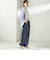 《予約》〈手洗い可 / 撥水加工〉サイド ポケット 裾 ドロスト パンツ