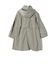 《予約》〈手洗い可 / 撥水加工 / UVカット〉 スタンドカラー フード コート