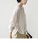 《予約》〈手洗い可能〉ランダム ブルーゼ 袖 タック プルオーバー