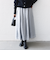 〈手洗い可能〉シャイニー フレア スカート