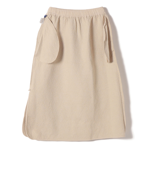 SHIPS別注】Fanaka:〈手洗い可能〉ジャカード サイド スリット