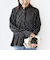 《予約》【WEB限定】〈手洗い可能〉ドット 花柄 袖 シャーリング ブラウス