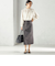 《予約》〈UVカット・吸水速乾・手洗い可能〉綿麻混 オックス ポケット タイト スカート