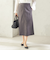 《予約》〈UVカット・吸水速乾・手洗い可能〉綿麻混 オックス ポケット タイト スカート