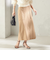 《予約》〈UVカット・吸水速乾・手洗い可能〉綿麻混 オックス ポケット タイト スカート