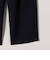 《予約》SHIPS any:〈洗濯機可能〉ダブルクロス タック ストレート パンツ［NAVY BLUE］