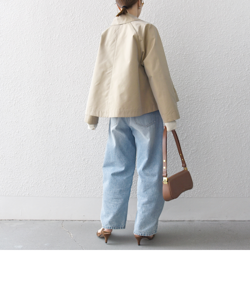 予約》SHIPS any:〈手洗い可能〉シャンブレー Aライン フレア ショート