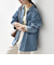 《予約》SHIPS any:〈洗濯機可能〉ルーズ デニム ワーカーズ ジャケット［SHIPS any DENIM］